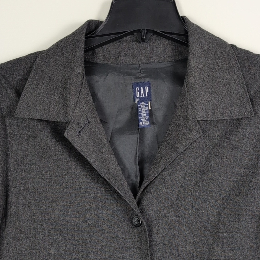 GAP Women's Charcoal Blazer - Picture 5 of 5